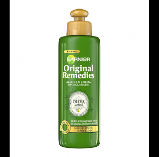 Aceite sin aclarado Original Remedies. Oliva Mítica de Garnier.