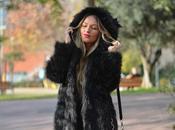 Furry coat