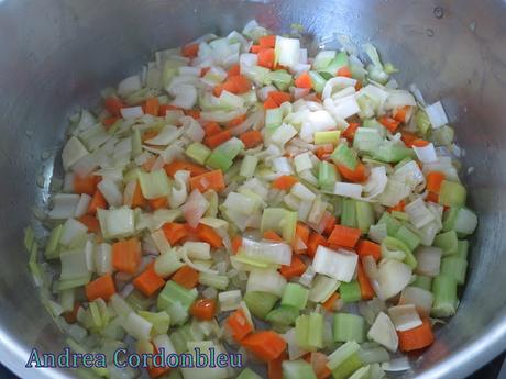 SOPA HORTELANA. SIN GLUTEN. RECETA VEGANA.