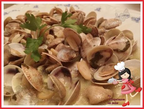 * Almejas salteadas (tradicional)