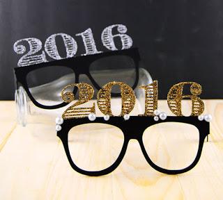 ESPECTACULAR GAFAS PARA FIN DE AÑO HECHAS EN CASA