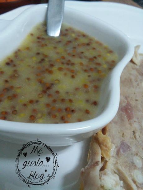 Salsa de miel y mostaza antigua