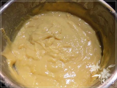 Roscon con crema pastelera de mandarina