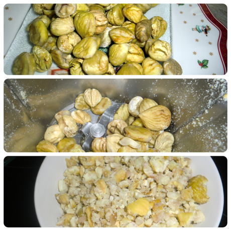 Roscón de Reyes de castañas y calabaza