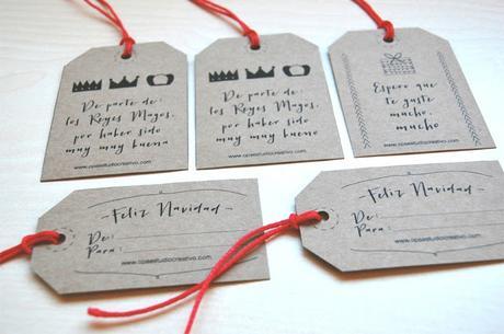 INSPIRACIÓN DIY: 10 COLECCIONES DE ETIQUETAS IMPRIMIBLES PARA TUS REGALOS DE REYES