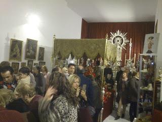 Bendición e inauguración del Salón de Exposición de nuestra Casa Hermandad