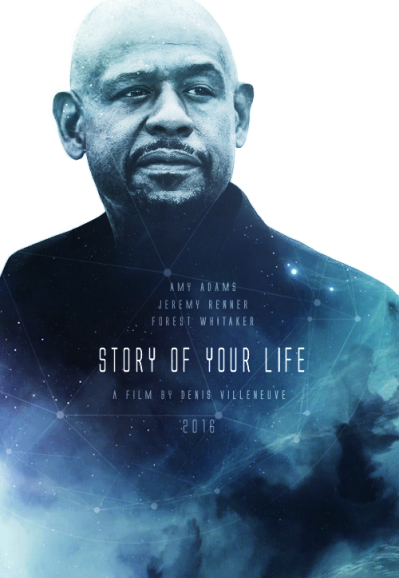 Afiches de Story of Your Life, drama de ciencia ficción dirigida por Denis Villeneuve