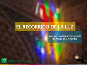 Exposiciones que pudimos visitar en España en 2015 recorrido de la luz