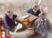 Moldes conejita estudiante ropa