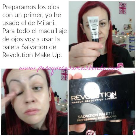 Maquillaje fácil en tonos dorados