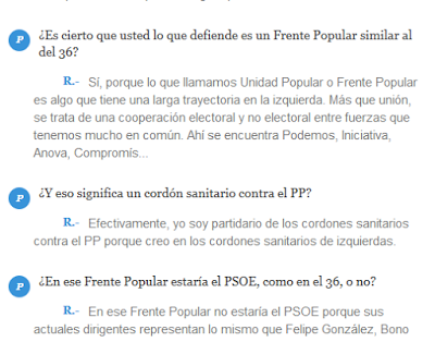 Alianza impía y cordón sanitario