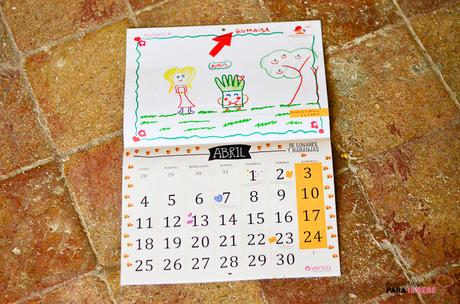 Calendario solidario AFANOC Venca 2016