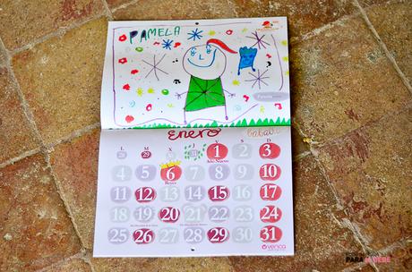 Calendario solidario AFANOC Venca 2016