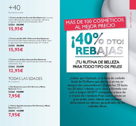 LAS REBAJAS DE INVIERNO LLEGAN A ORIFLAME