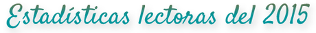 Wrap up diciembre 2015 + Estadísticas del año