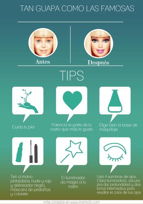 Tan guapa como ellas! famosas sin maquillaje, antes y después tan guapas como las famosas