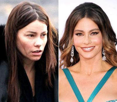 Tan guapa como ellas! famosas sin maquillaje, antes y después famosas sin maquillaje_mamiclic Sofia Vergara