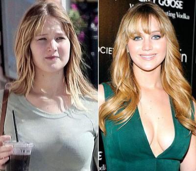 Tan guapa como ellas! famosas sin maquillaje, antes y después famosas sin maquillaje_mamiclic Jennifer Lawrence