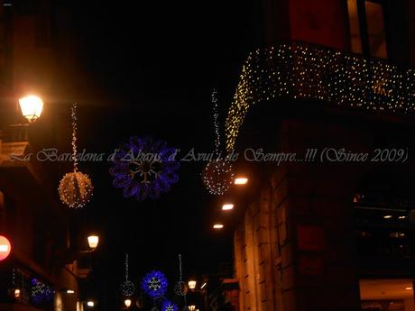 LLUMS DE NADAL, A LA BARCELONA D' ABANS, D' AVUI I DE SEMPRE...30-12-2015...!!!