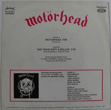 Motorhead -Motorhead 7