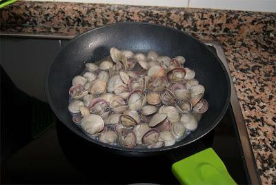 crema de verduras con almejas paso 4