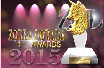 Zorra Dorada Awards y Café Librero Awards: Premios al Mejor Blog 2015 de Zorras Literarias y Mejor Blogger 2015 de Café Librero.