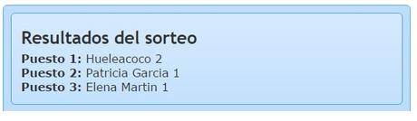 Ya tenemos ganadoras del sorteo de Wet n Wild .