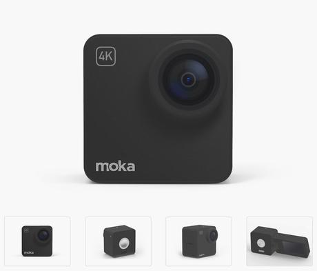 La cámara Mokacam es una unidad de acción que reclama ser la más pequeña del mundo con resolución 4K photo01