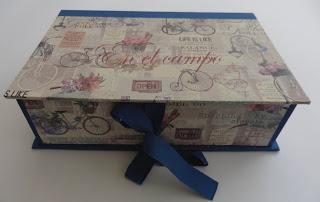 Mi primera caja de cartonaje.