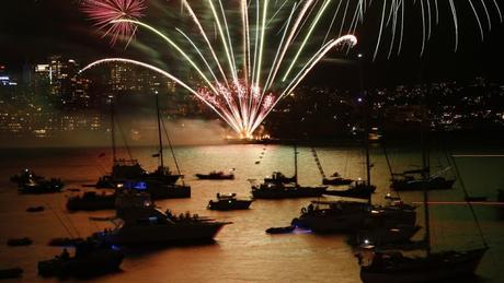 Año nuevo 2016 en el mundo en imagenes