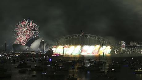 Año nuevo 2016 en el mundo en imagenes