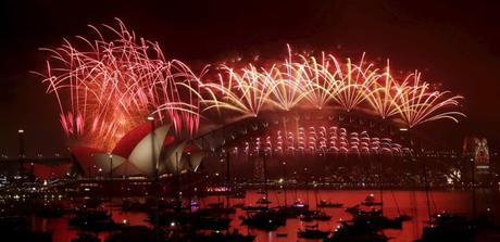 Año nuevo 2016 en el mundo en imagenes