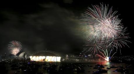 Año nuevo 2016 en el mundo en imagenes