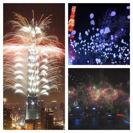 Año nuevo 2016 en el mundo en imagenes