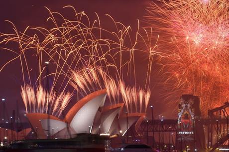 Año nuevo 2016 en el mundo en imagenes