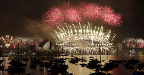 Año nuevo 2016 en el mundo en imagenes