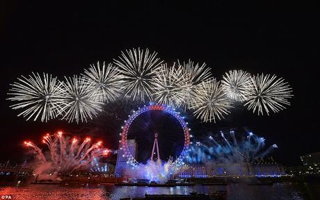 Año nuevo 2016 en el mundo en imagenes