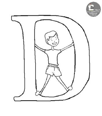 Cojín con la letra D de Vanessa Ouache masculinizada