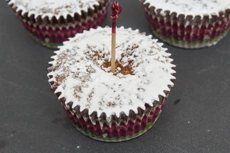 Cupcakes de cava y limón rellenos de lemon curd y nocilla para celebrar el año nuevo