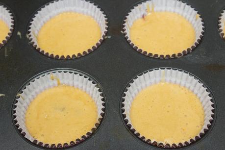 Cupcakes de cava y limón rellenos de lemon curd y nocilla para celebrar el año nuevo