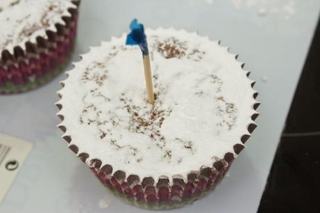 Cupcakes de cava y limón rellenos de lemon curd y nocilla para celebrar el año nuevo