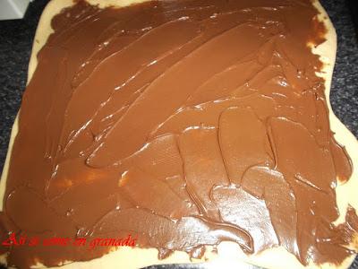 Trenza de nutella (kringle estonia)