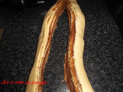 Trenza de nutella (kringle estonia)