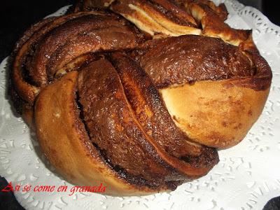 Trenza de nutella (kringle estonia)