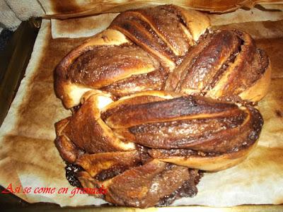 Trenza de nutella (kringle estonia)
