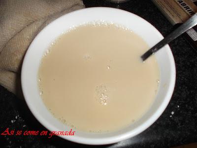 Chcolate a la taza (Sin gluten)