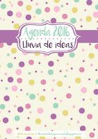 Descargables: Pack planifica tu año 2016 con Agenda imprimible