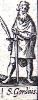 San Gordio, centurión y mártir.