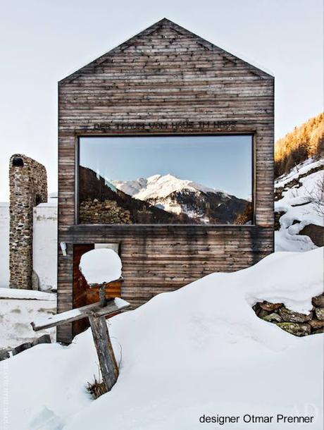 Modernos chalets de diseño contemporáneo.