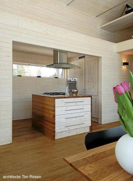 Modernos chalets de diseño contemporáneo.